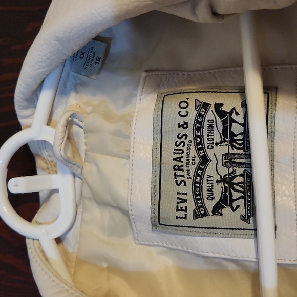 Custom Frankenstein's Monster White Faux Leather Jacket - Picture 5 of 5